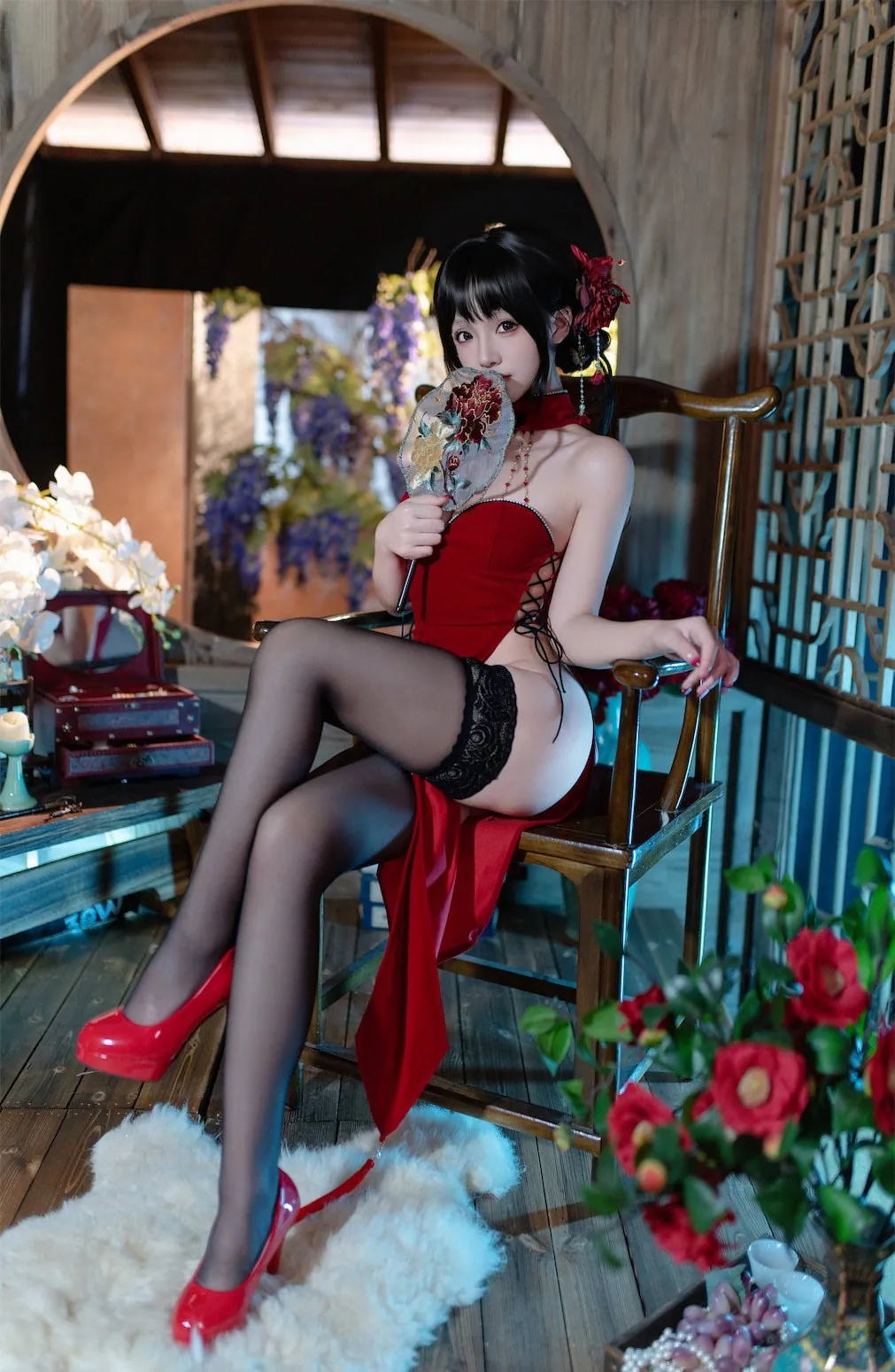 Bangni邦尼元旦旗袍82p8v细节解读